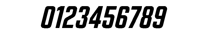 Panell TRIAL CompressedMediumItalic Instance Font OTHER CHARS