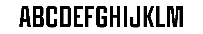 Panell TRIAL CompressedRegular Instance Font UPPERCASE