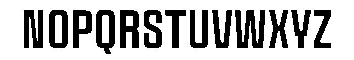 Panell TRIAL CompressedRegular Instance Font UPPERCASE