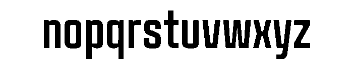 Panell TRIAL CompressedRegular Instance Font LOWERCASE