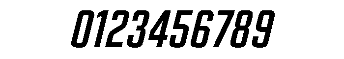 Panell TRIAL CompressedRegularItalic Instance Font OTHER CHARS