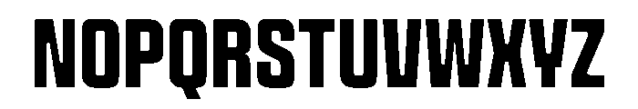 Panell TRIAL CompressedSemiBold Instance Font UPPERCASE