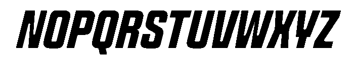 Panell TRIAL CompressedSemiBoldItalic Instance Font UPPERCASE