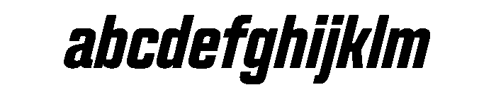 Panell TRIAL CompressedSemiBoldItalic Instance FONT