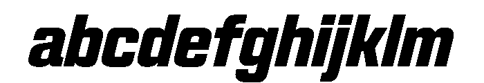 Panell TRIAL CondensedBoldItalic Instance FONT