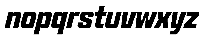 Panell TRIAL CondensedBoldItalic Instance Font LOWERCASE