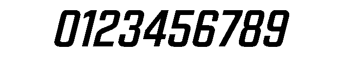 Panell TRIAL CondensedRegularItalic Instance Font OTHER CHARS