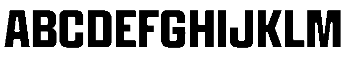 Panell TRIAL CondensedSemiBold Instance Font UPPERCASE