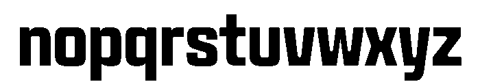 Panell TRIAL CondensedSemiBold Instance Font LOWERCASE