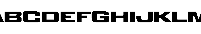 Panell TRIAL ExpandedBold Instance Font UPPERCASE