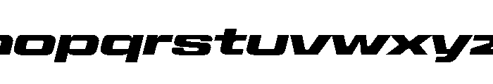 Panell TRIAL ExpandedBoldItalic Instance Font LOWERCASE