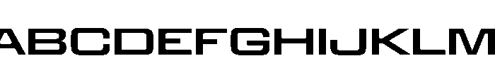 Panell TRIAL ExpandedRegular Instance Font UPPERCASE