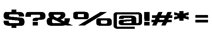 Panell TRIAL ExpandedSemiBold Instance Font OTHER CHARS