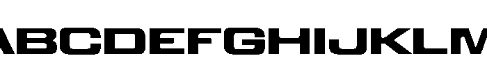 Panell TRIAL ExpandedSemiBold Instance Font UPPERCASE