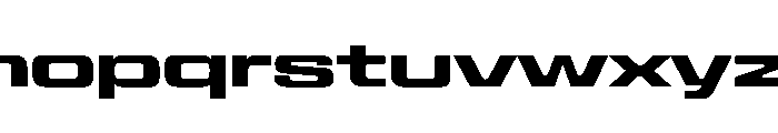 Panell TRIAL ExpandedSemiBold Instance Font LOWERCASE