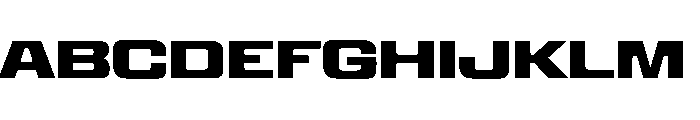 Panell TRIAL ExtendedBold Instance Font UPPERCASE