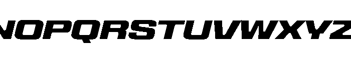 Panell TRIAL ExtendedBoldItalic Instance Font UPPERCASE