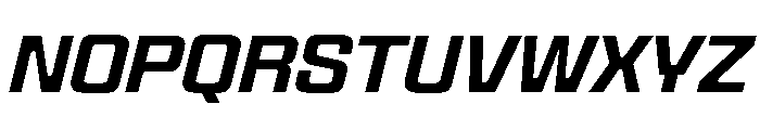 Panell TRIAL MediumItalic Instance Font UPPERCASE