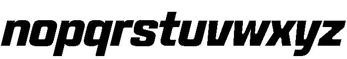 Panell TRIAL NarrowBoldItalic Instance Font LOWERCASE