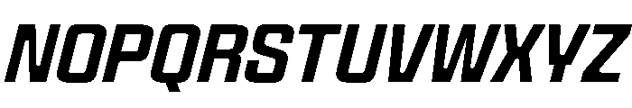 Panell TRIAL NarrowMediumItalic Instance Font UPPERCASE
