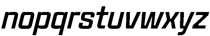 Panell TRIAL NarrowRegularItalic Instance Font LOWERCASE