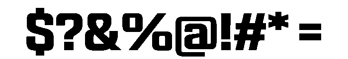 Panell TRIAL NarrowSemiBold Instance Font OTHER CHARS