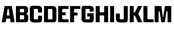 Panell TRIAL NarrowSemiBold Instance Font UPPERCASE
