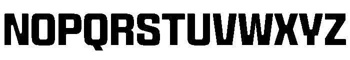 Panell TRIAL NarrowSemiBold Instance Font UPPERCASE