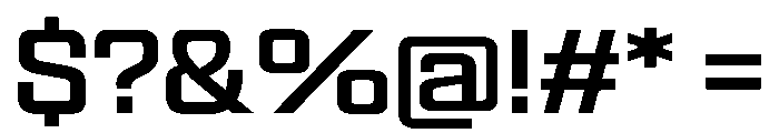 Panell TRIAL Regular Instance Font OTHER CHARS