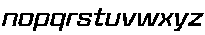 Panell TRIAL RegularItalic Instance Font LOWERCASE