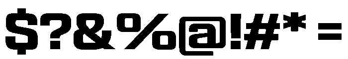 Panell TRIAL SemiBold Instance Font OTHER CHARS