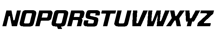Panell TRIAL SemiBoldItalic Instance Font UPPERCASE