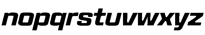 Panell TRIAL SemiBoldItalic Instance Font LOWERCASE