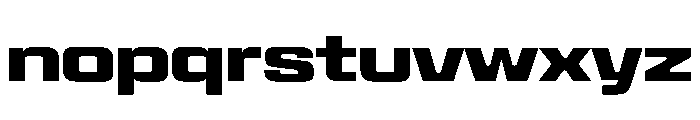 Panell TRIAL WideBold Instance Font LOWERCASE