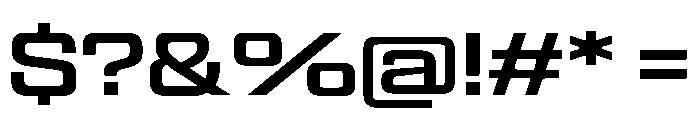 Panell TRIAL WideRegular Instance Font OTHER CHARS