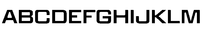 Panell TRIAL WideRegular Instance Font UPPERCASE