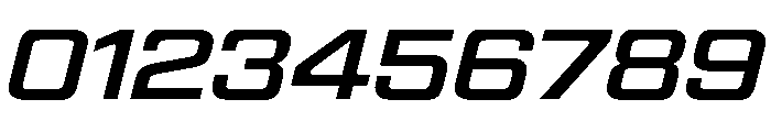 Panell TRIAL WideRegularItalic Instance Font OTHER CHARS