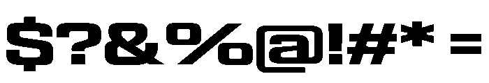 Panell TRIAL WideSemiBold Instance Font OTHER CHARS