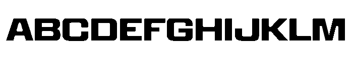 Panell TRIAL WideSemiBold Instance Font UPPERCASE