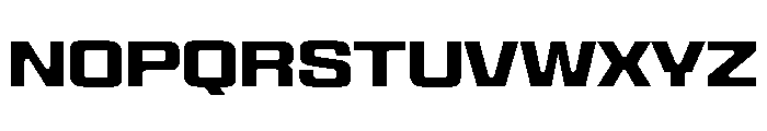 Panell TRIAL WideSemiBold Instance Font UPPERCASE