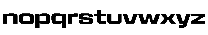 Panell TRIAL WideSemiBold Instance Font LOWERCASE