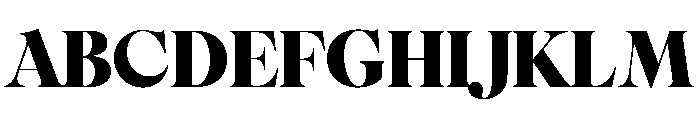 Pangaia Black Font UPPERCASE