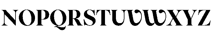 Pangaia Bold Font UPPERCASE