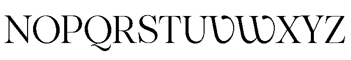 Pangaia Light Font UPPERCASE