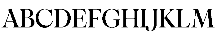 Pangaia Medium Font UPPERCASE