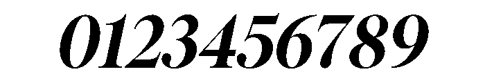 Pangaia Semibold Italic Font OTHER CHARS