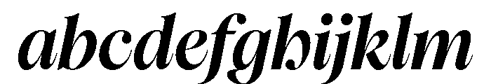 Pangaia Semibold Italic FONT