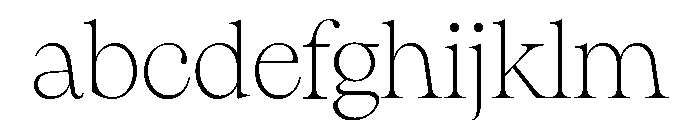 Pangaia Thin FONT