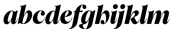 Pangaia Ultrabold Italic FONT