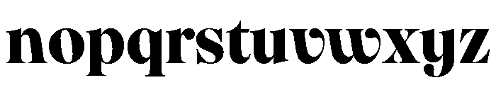Pangaia Ultrabold Font LOWERCASE